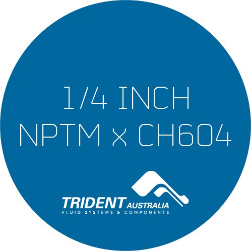 1/4 inch - NPTM x CH604
